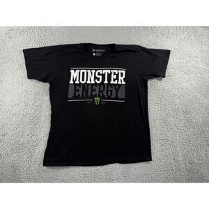 Monster Energy T Shirt‎ Men Large Graphic Print Short Sleeve Crew Neck Tee